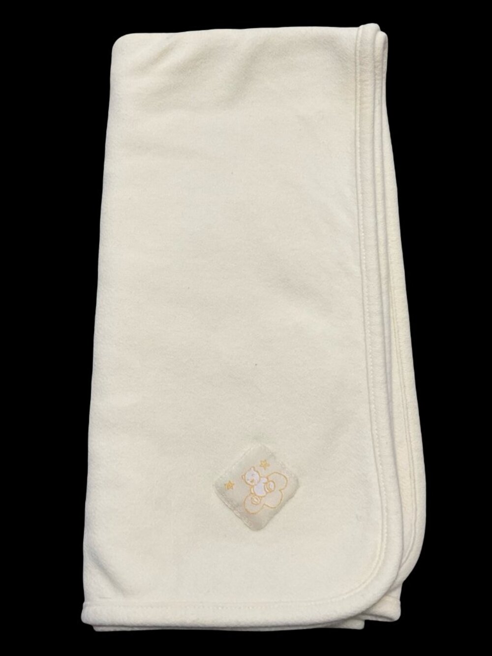 👣 5/$25 - Yellow Baby Blanket w/ Teddy Bear Tag